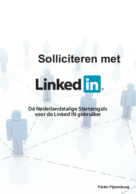 Download gratis mijn boekje Solliciteren met LinkedIn